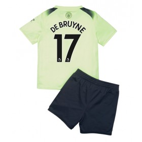 Baby Fußballbekleidung Manchester City Kevin De Bruyne #17 3rd Trikot 2022-23 Kurzarm (+ kurze hosen)